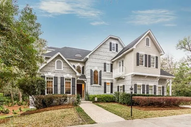 Una casa de estilo costero en las Golden Isles